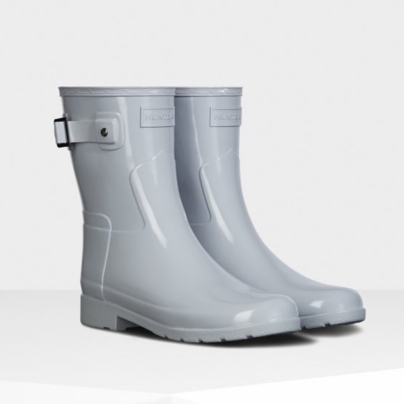 Hunter Shoes - NWT Hunter Refined Slim Fit Short Gloss Rain Boots